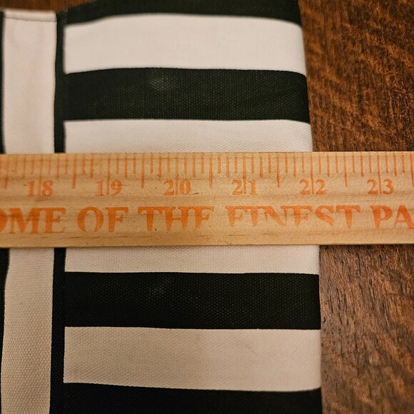 Large Victoria's Secret Tote Bag. Striped. 22"x 12.5" - Picture 4 of 6